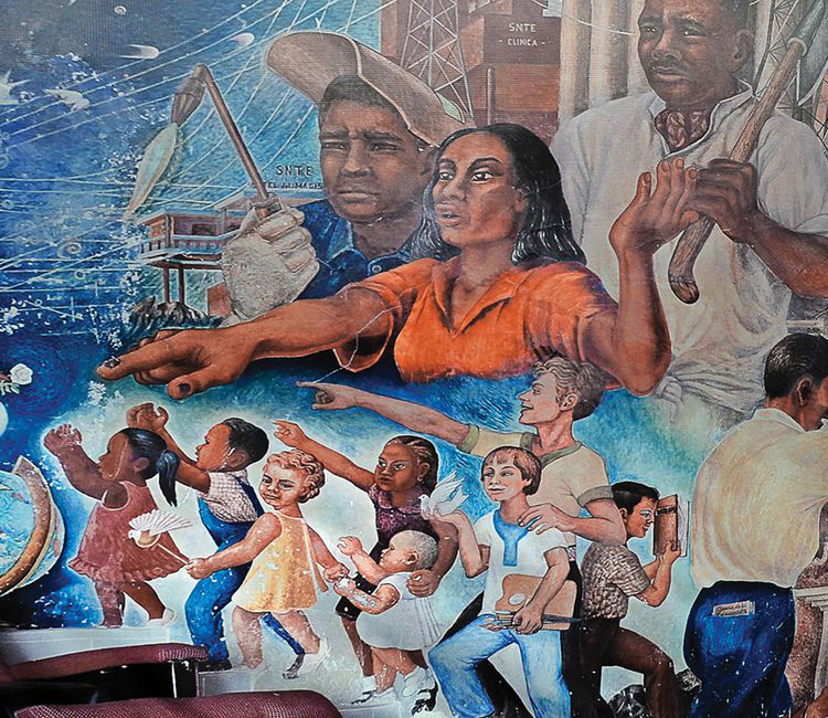 <p>This mural is a cornerstone of Mexican muralism that successfully bridges the gap between educational labor and revolutionary history, seen through a feminist and socialist lens.</p>