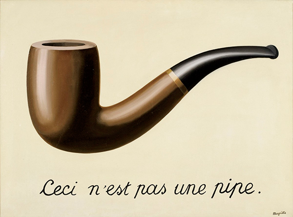 <p>La Trahison des Images (Magritte, 1929)</p>