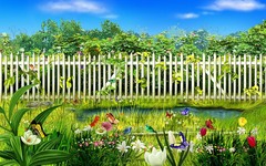 <p>el jardín</p>