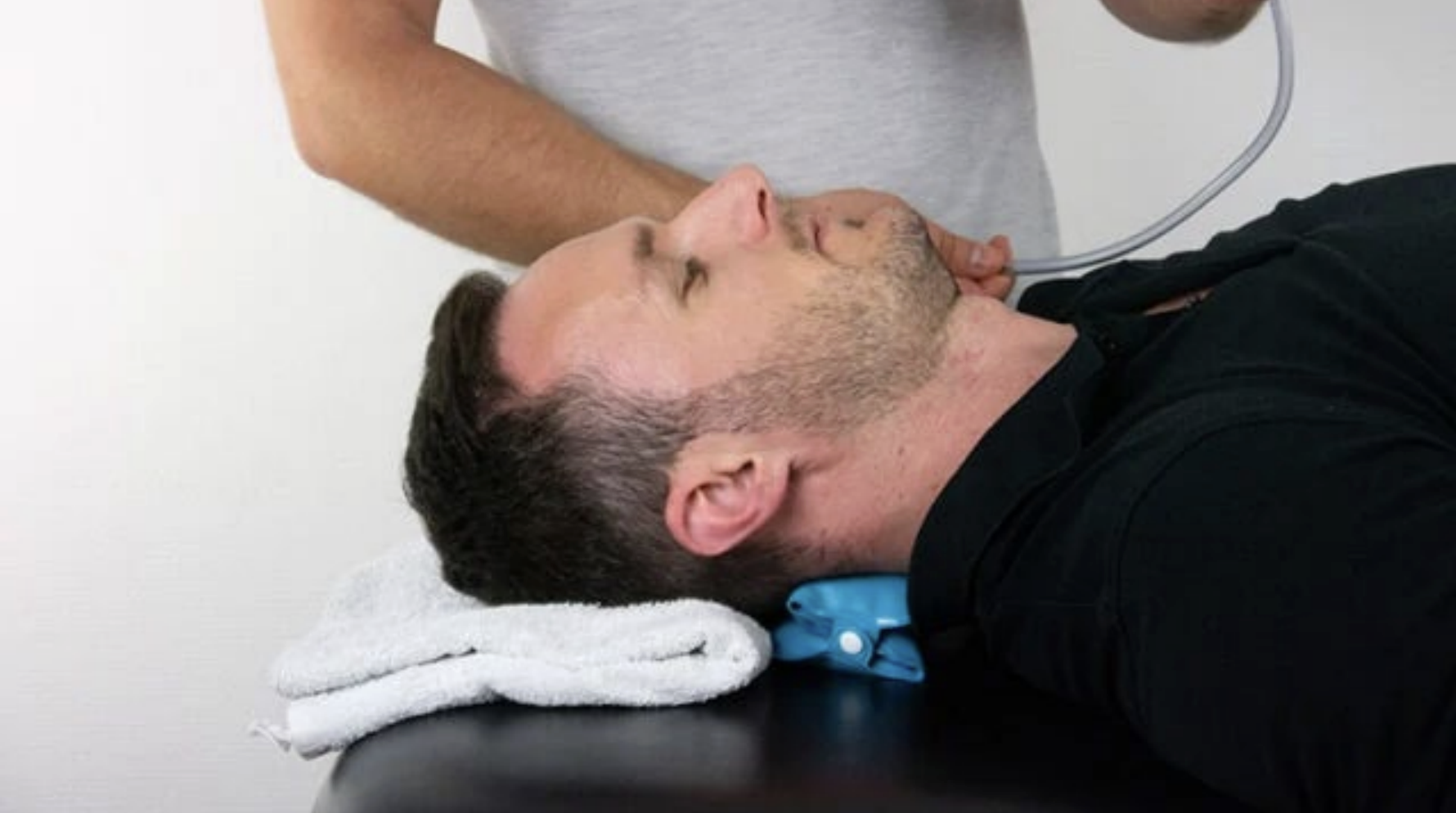 <p>Retraction with BP Cuff: The Cranio-cervical Flexion Test (CCFT) - Deep Neck Flexors</p>