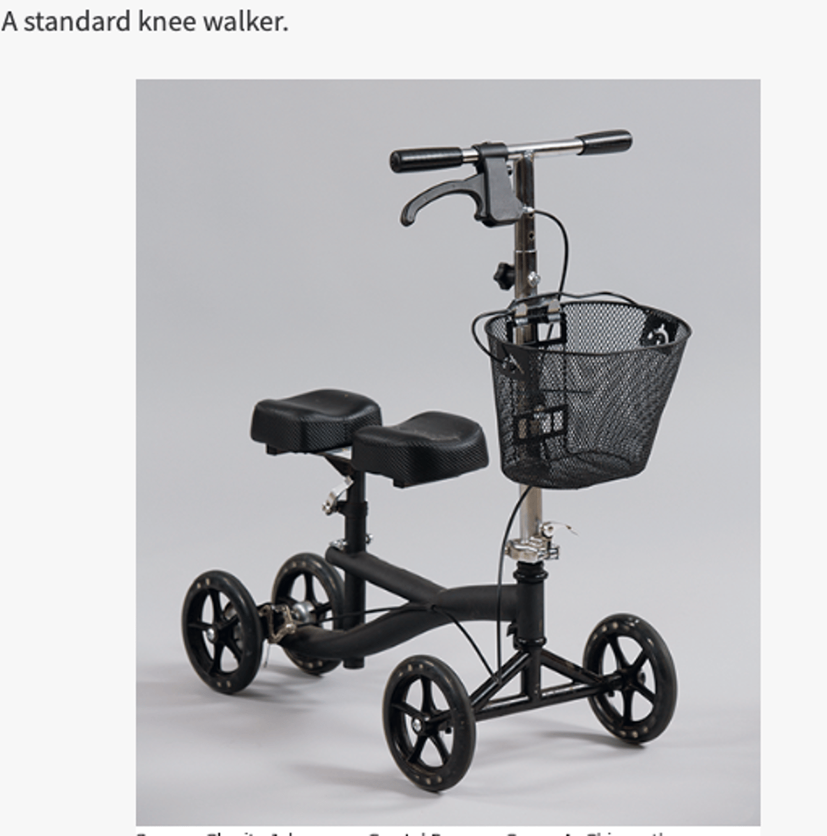 <p>-more stable than crutches</p><p>-require less upper body strength</p><p>-require less energy</p>