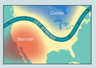 <p>What atmospheric feature causes large storms to move across the country from west to east?</p>