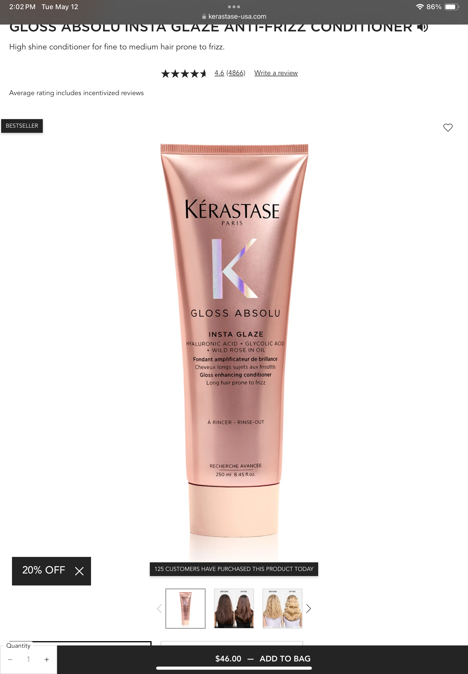 <p>Gloss absolu insta glaze</p>