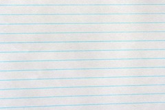 <p>a piece of paper</p>