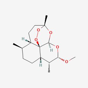 <p>Lipophilic artemisinin derivative; part of Coartem combination therapy.</p>