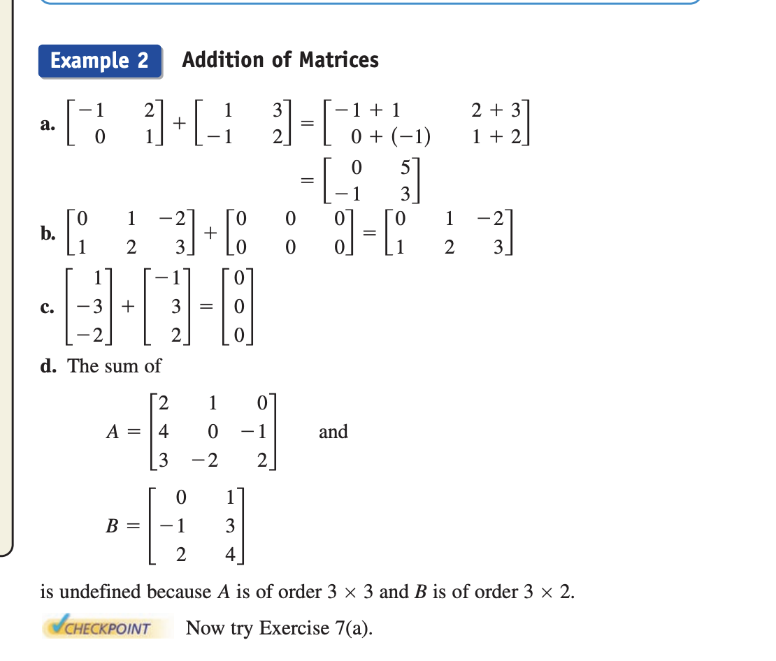 <p>the one is undefined because A is of order 3×3 and B is of order 3×2 </p>