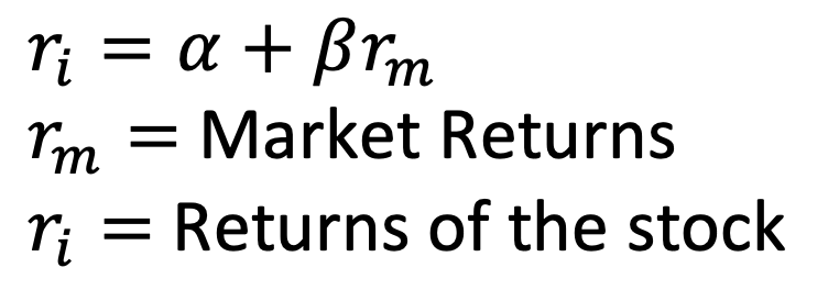 <p><span>-</span><span style="font-family: "Times New Roman"; line-height: normal; font-size: 7pt;">&nbsp;&nbsp;&nbsp;&nbsp; </span><span>The beta co-efficient represents how much systematic risk an asset has, relative to an average asset (a general term for the market, etc the ASX 200)</span></p><p class="MsoListParagraphCxSpMiddle"><span>-</span><span style="font-family: "Times New Roman"; line-height: normal; font-size: 7pt;">&nbsp;&nbsp;&nbsp;&nbsp; </span><span>The beta&nbsp;measures how responsive a stock is, to changes within said market, ie if , then if the ASX drops 10%, then the stock will drop 1%</span></p><p class="MsoListParagraphCxSpMiddle"><span>-</span><span style="font-family: "Times New Roman"; line-height: normal; font-size: 7pt;">&nbsp;&nbsp;&nbsp;&nbsp;&nbsp;&nbsp; </span><span>This beta can be used to represent a linear relationship</span></p>