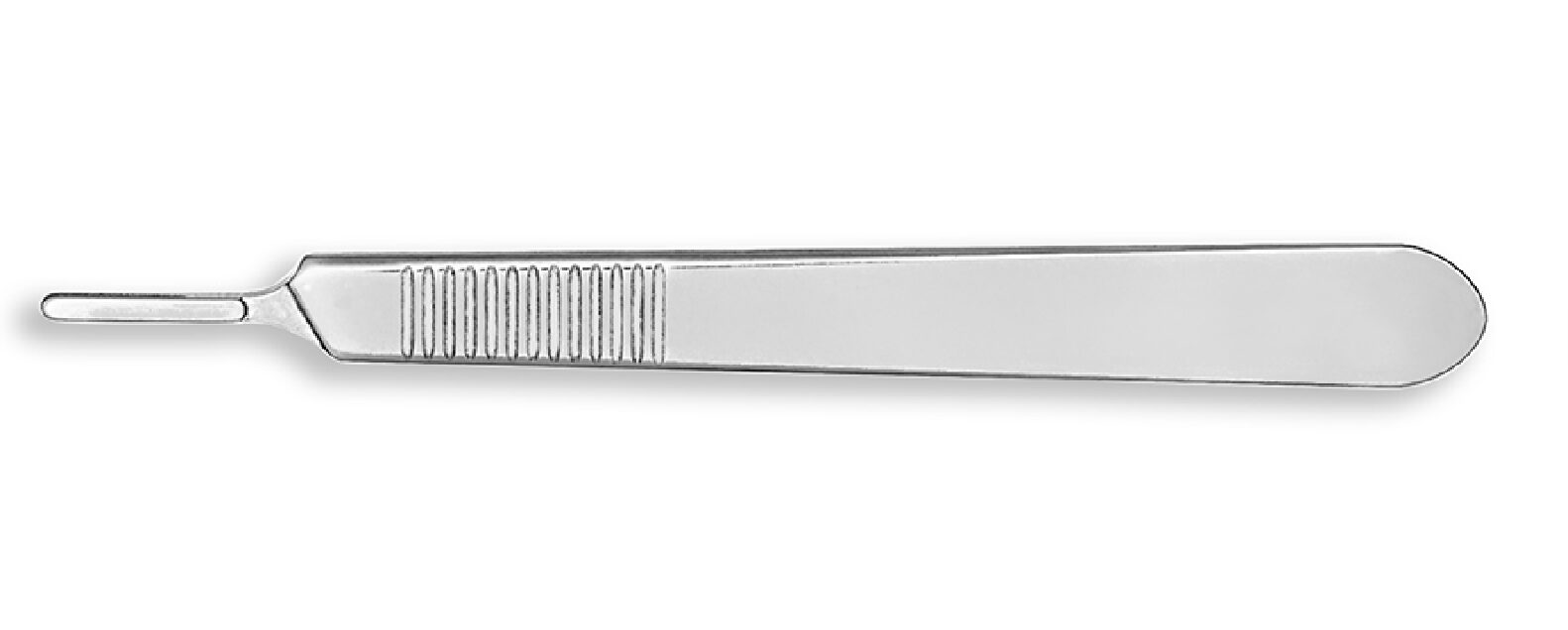 <p>Holding a scalpel blade</p>