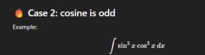 <p>How to solve something like this (cos odd)</p>