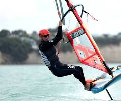 <p>a water sport combining surfing with sailing using a board and sail. They went ___ during their beach holiday.</p>