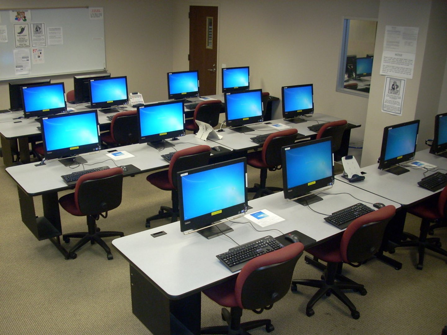 <p>computer class</p>
