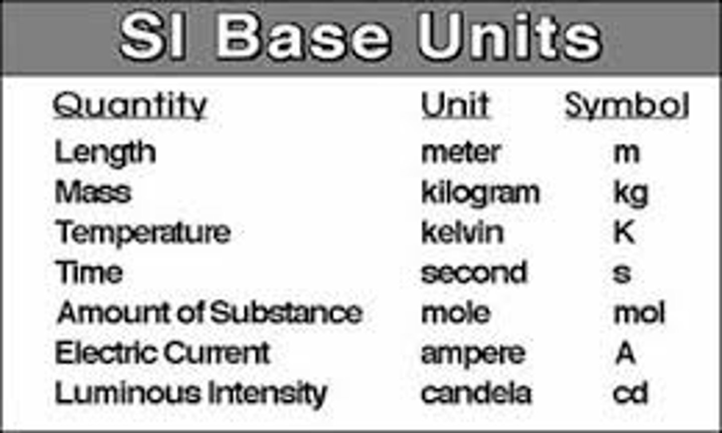 <p>Rules for the metric units of measurement</p>
