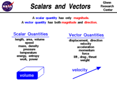 <p>A physical quantity that has magnitude only.</p>