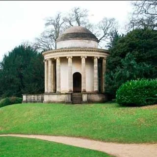 <p>William Kent, Temple of British Worthies &amp; Temple of Ancient Virtues, Stowe House<br>gardens, c. 1737</p><p>-Space for lots of busts in niches</p><p>-A turn towards the English Landscape style, embracing curves and naturalistic elements, true nature and organic shapes</p><p>-the two temples face each other across the stream</p><p>-Ancient vs. British, living up to the past ideals</p><p>-Influenced Capability Brown’s approach to British Landscape</p>