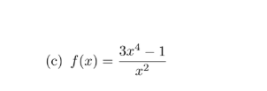 <p>When taking anti derivative and the function starts as a fraction </p>
