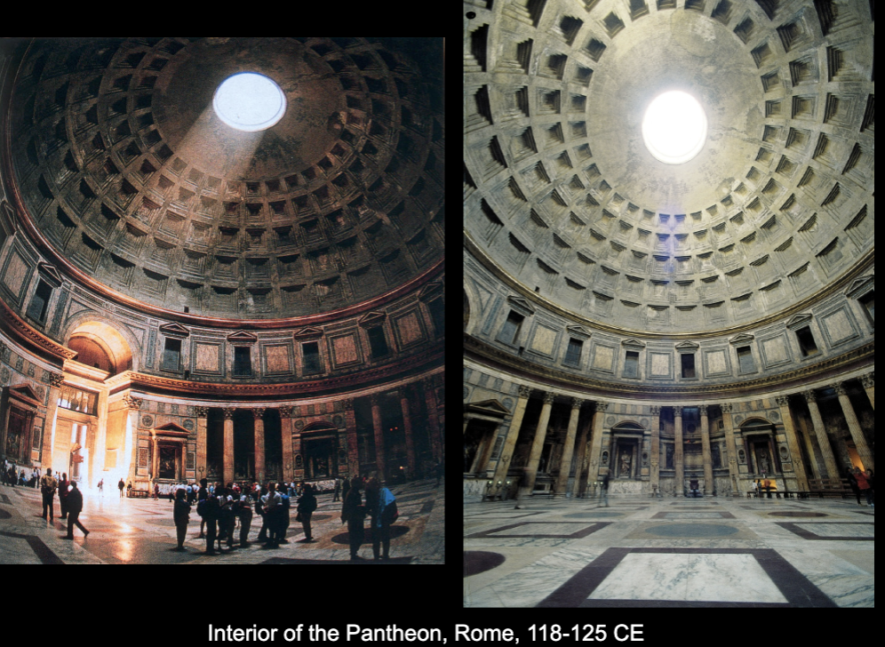 <p>Pantheon (looking south), Rome,</p><p>118-125 CE, Roman Empire</p>