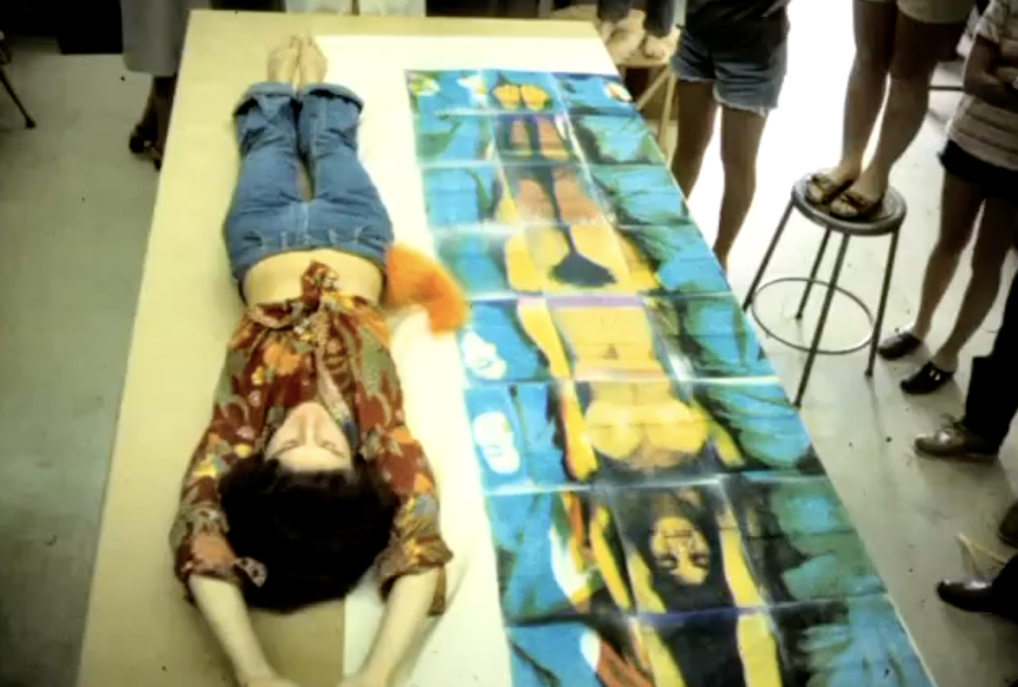 <p>1972; experimental photocopy work exploring body and technology interaction</p>