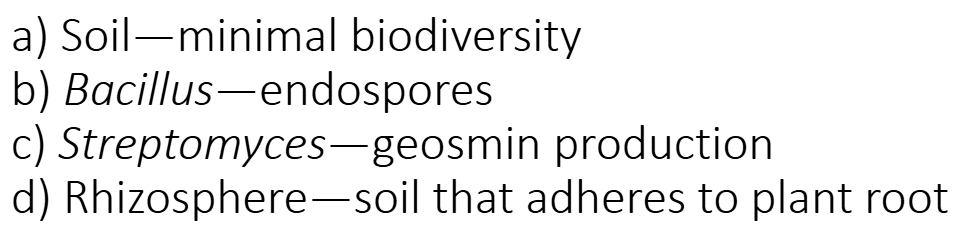 <p>Which of the following is NOT a matching pair?</p>