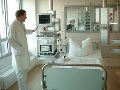 <p>the hospital</p>
