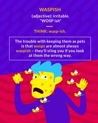 <p>irritable</p>