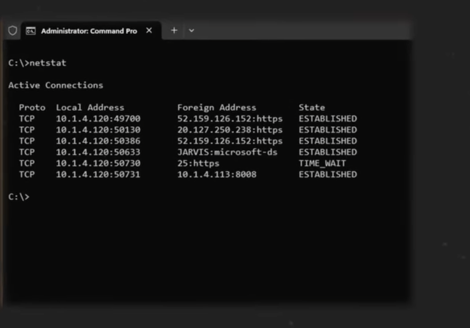 <p>shows which programs (binaries) are making network connections</p>