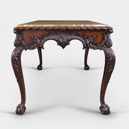 <p><span>Leg of a piece of </span>furniture<span> shaped in two curves—the upper one convex, the lower one concave. Its shape was based on the legs of certain four-footed animals (Britannica).</span></p>