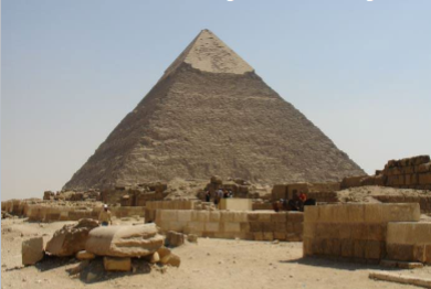 <p>Second Pyramid of Giza </p>