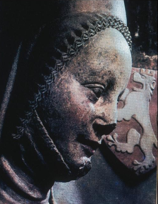 <p>Peter Parler and Shop, Triforium Bust from St. Vitus Cathedral, Prague, 1375-1379</p>