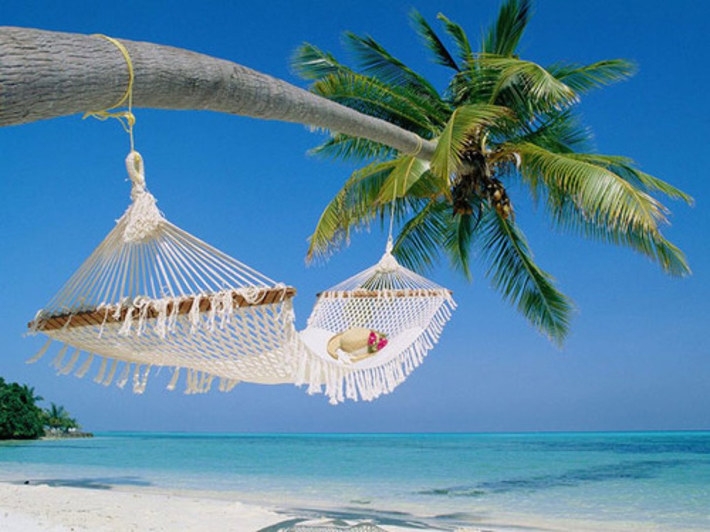 <p>I relaxed on the beach</p>