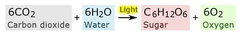 <p>A representation of a chemical reaction that uses symbols to show the relationship between the reactants and the products</p>