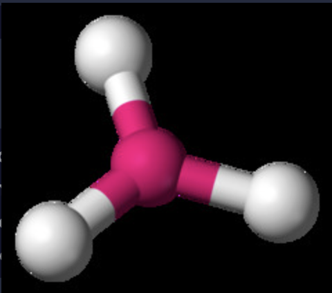 <p>3 electron domains</p><p>3 bonding domains</p><p>0 lone pairs</p><p>120 degree angle</p>