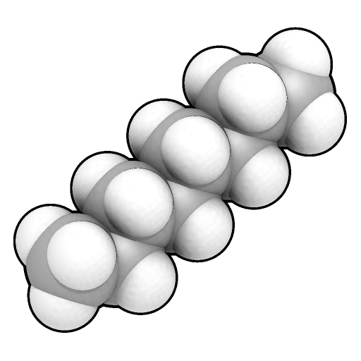 <p>Space-filling model</p>