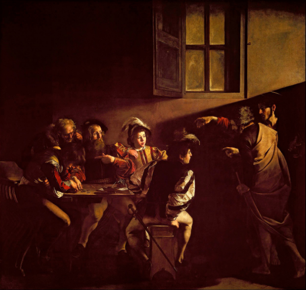 <p>The Calling of St. Matthew, 1599-1600</p>