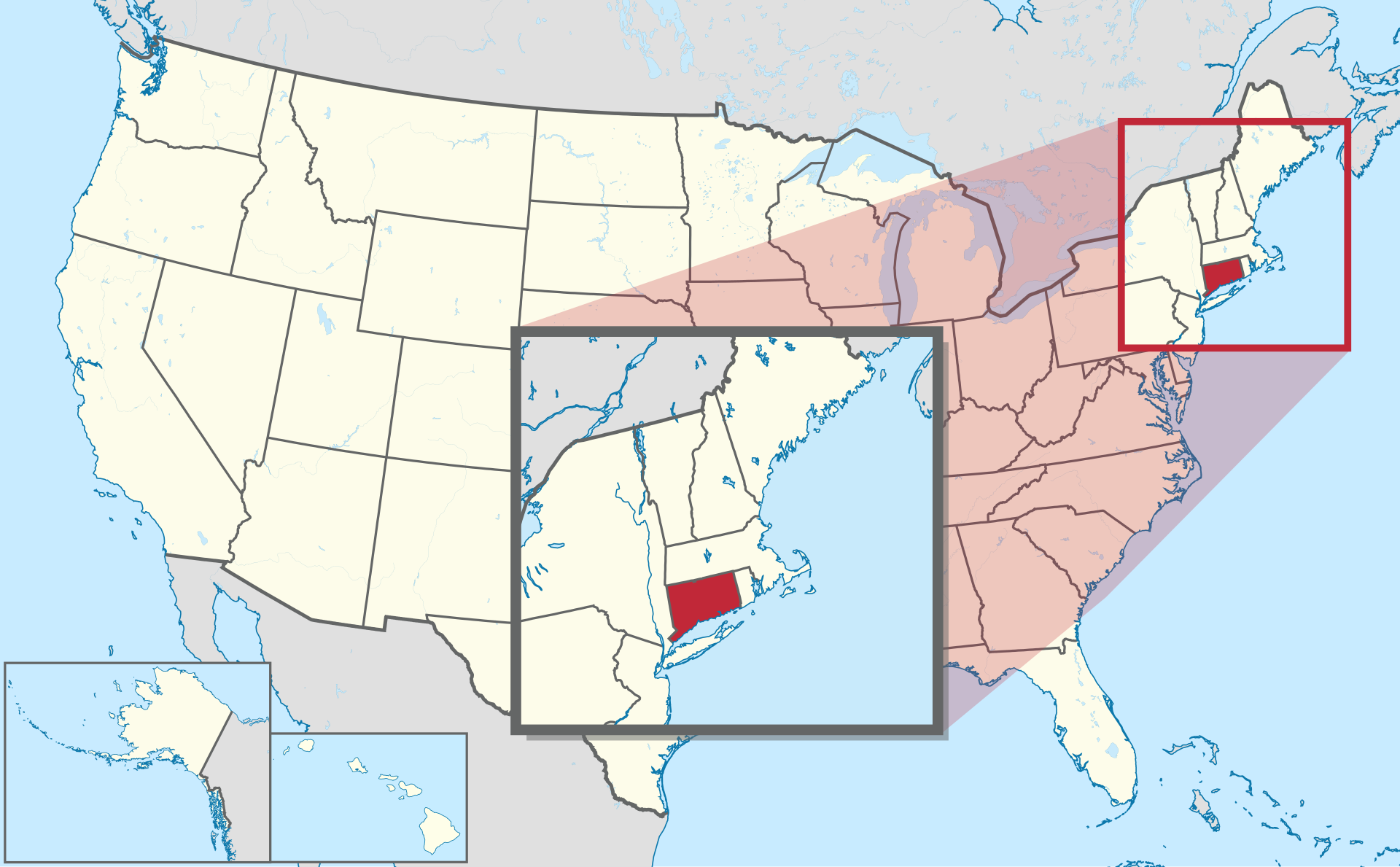 <p>Connecticut</p>