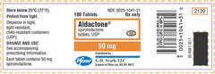 <p>spironolactone</p><p>htn: 25-50mg/day</p><p>hf: 12.5 - 25mg/day</p><p>not for crcl < 30</p>