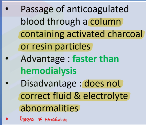 <p>Extracorporeal method </p>