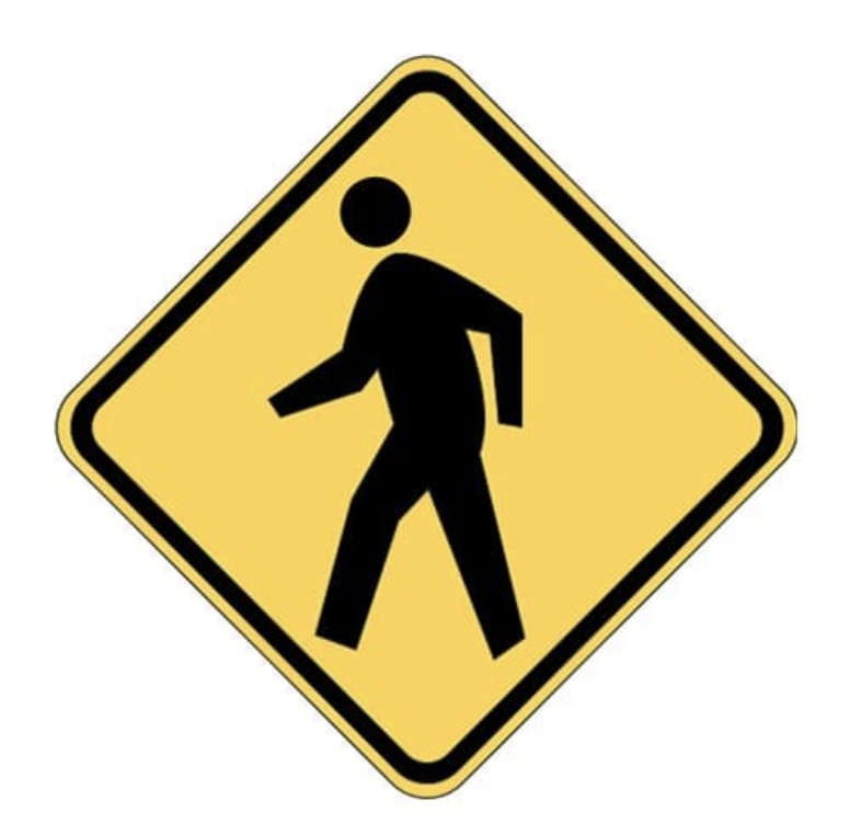 <p>Pedestrian Crossing Sign</p>