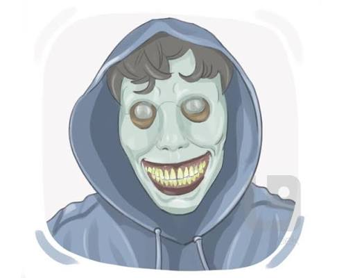 Scary or unpleasant (like a stranger staring at you on a bus).