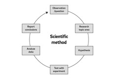 <p>An inquiry that a researcher aims to answer through observation and examination.</p>