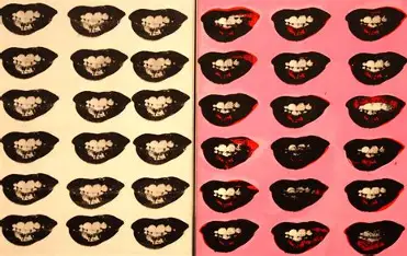 <p>Andy Warhol<br>Marilyn Monroes's Lips<br>1962</p>