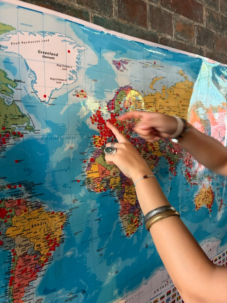 <p>(to visit a foreign nation without naming a specific one) </p><p>They want to t__________ t__________ s__________ c__________ in South America next summer.</p>
