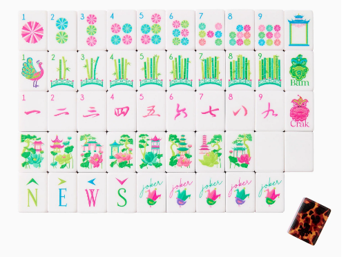 <p>Fun, energetic acrylic tiles featuring bright colors and bold patterns.</p>