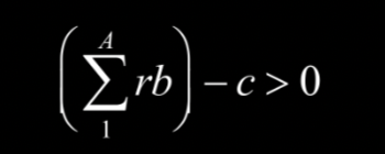 <p>rB > C (relatedness x benefit > cost) OR</p>