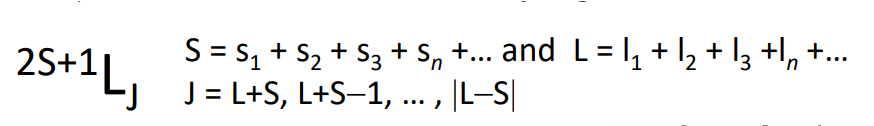 <p>Where J takes a series of values.</p>