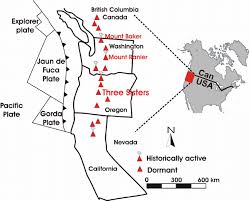 <p>what is happening at the cascade volcanic arc</p>