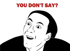 <p>Don't say that</p>
