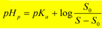 <p>Arecoline is a weakly basic drug with a pKa of 8.23. You have a stock solution of 3.22 moles/liter of arecoline in sterile water for injection. The solubility of arecoline in water is 2.88 moles/liter. What would be the pH of precipitation of arecoline in the stock solution?</p>