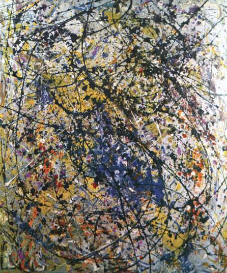 <p><strong><em>Action painting (Jackson Pollock)</em></strong></p>
