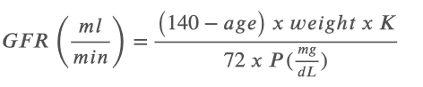 <p>What is eGFR (estimated glomerular filtration rate)? </p>