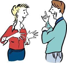 <p>(to) talk</p>